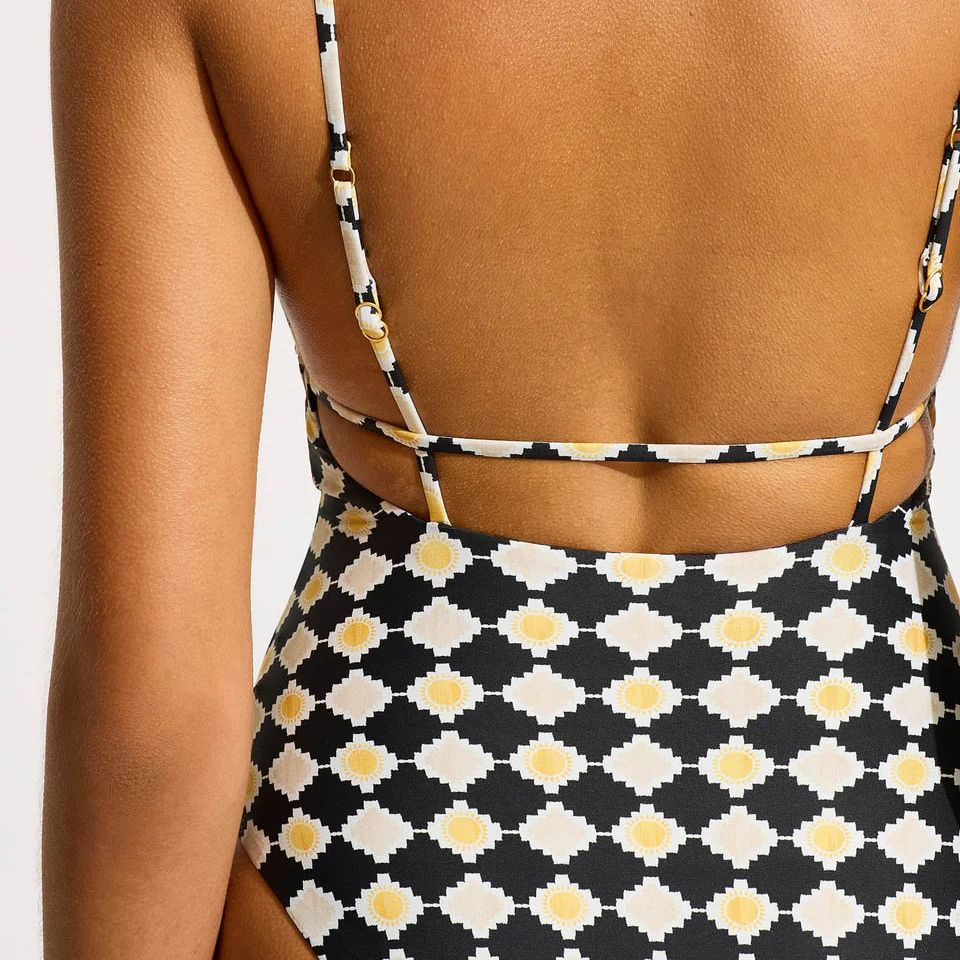 Слитный купальник Seafolly Kasbah | Фото 4