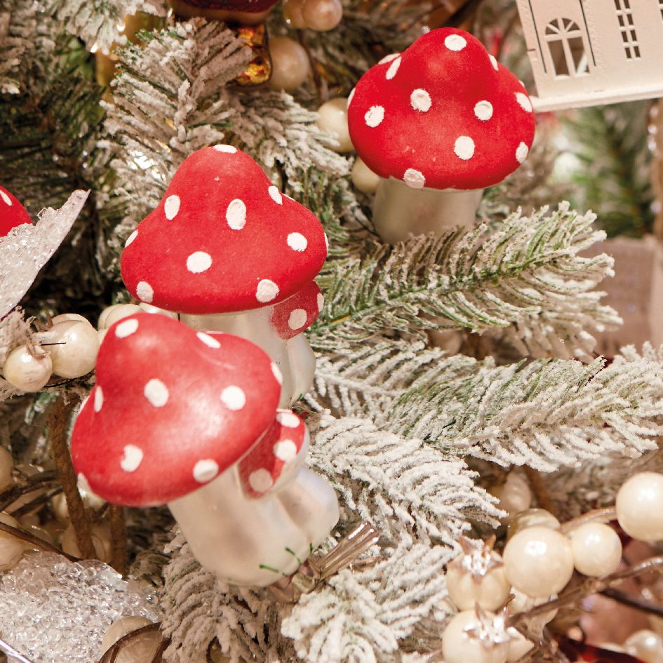 Ёлочная игрушка Мухомор Kaemingk | Фото 2