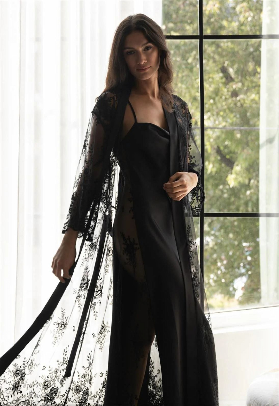 Кружевной халат Rya Darling Robe | Фото 3