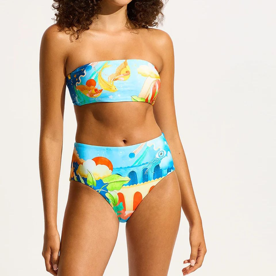 Раздельный купальник Seafolly Aquarius | Фото 3