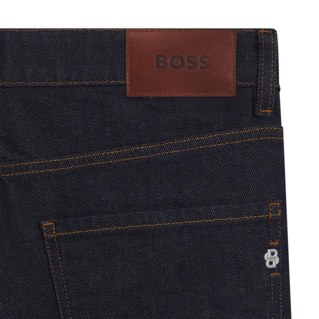 Мужские прямые джинсы BOSS Black | Фото 4