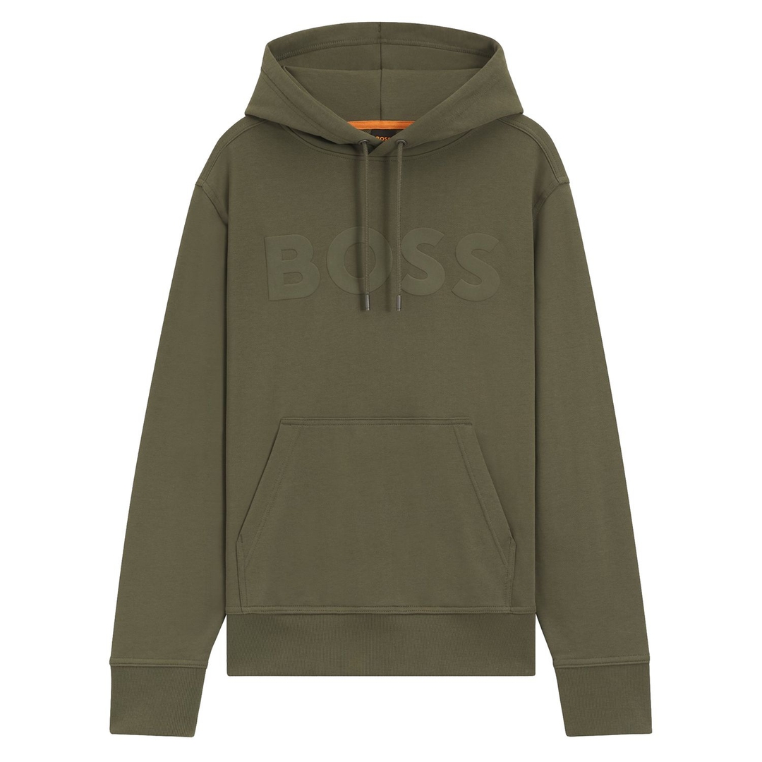 Мужское худи из хлопка BOSS Orange | Фото 1