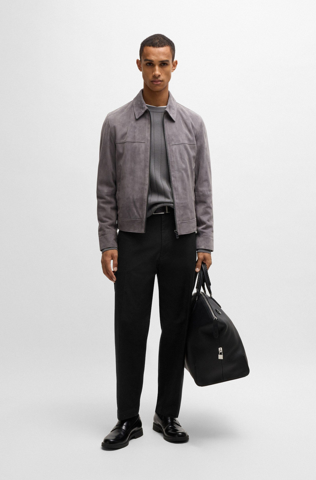 Мужские брюки из хлопка BOSS | Фото 6