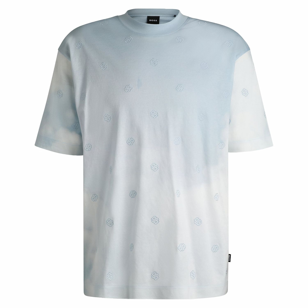 Мужская футболка с монограммой BOSS | Фото 1