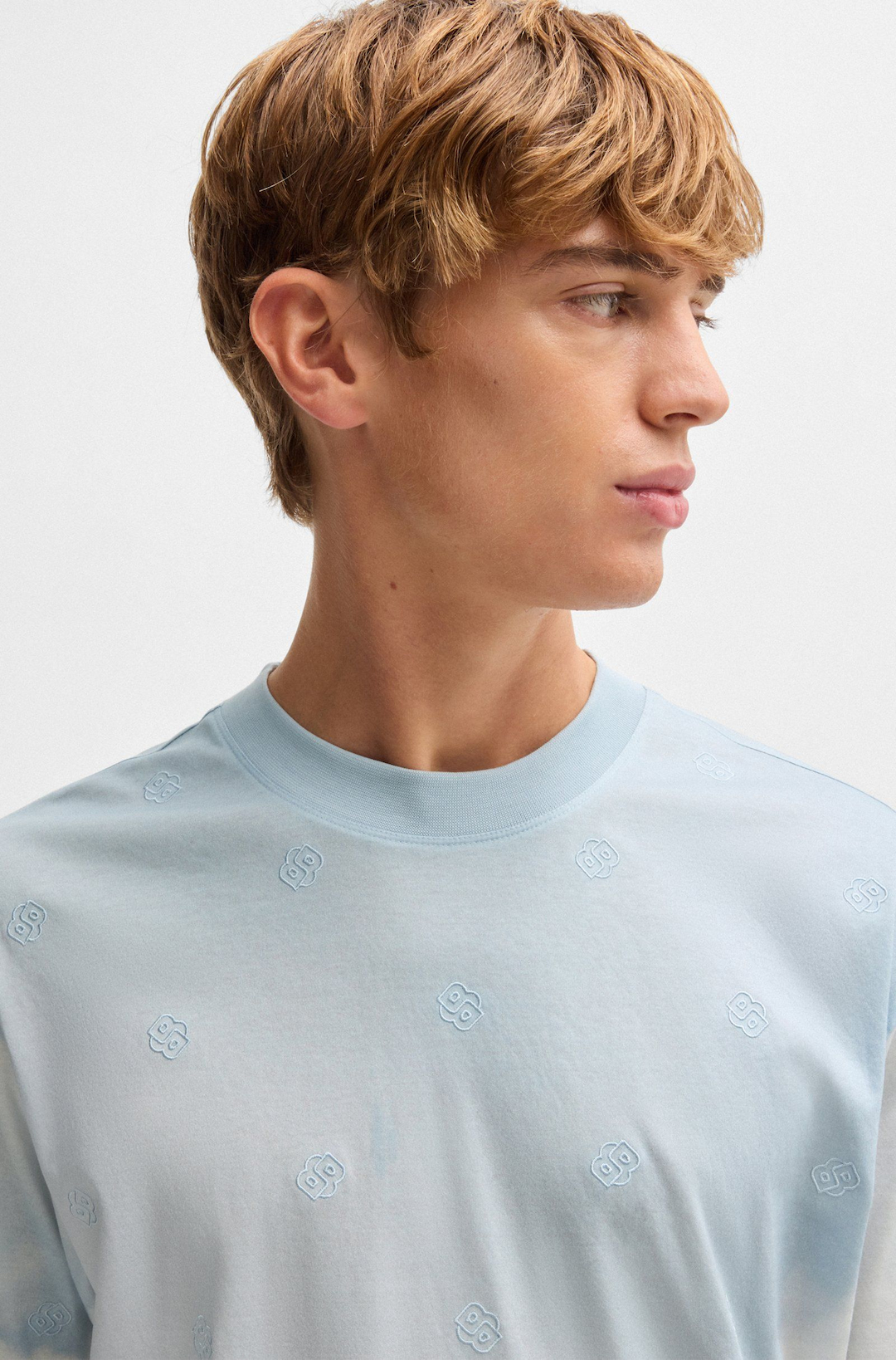 Мужская футболка с монограммой BOSS | Фото 4