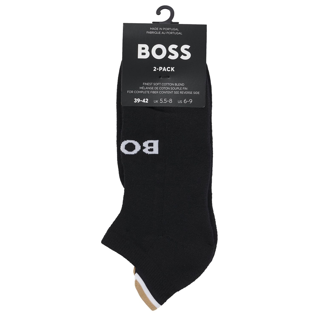 Мужские черные носки BOSS | Фото 3