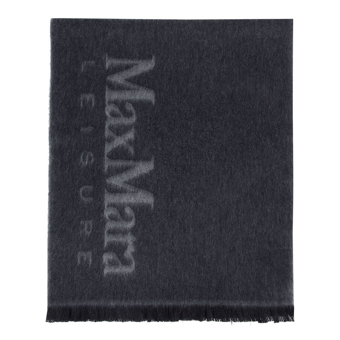 Женский шерстяной шарф с логотипом Max Mara Leisure | Фото 1