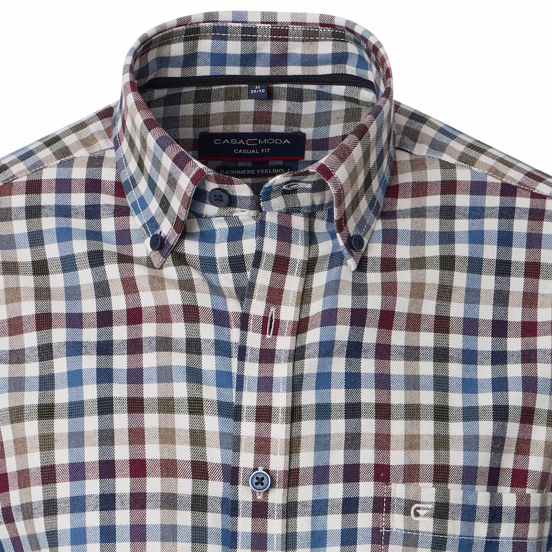 Мужская фланелевая рубашка Casa Moda | Фото 3