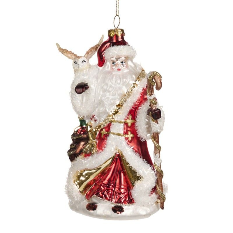 Ёлочная игрушка Санта Клаус Goodwill | Фото 1
