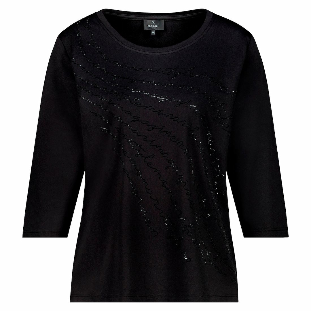Женский лонгслив со стразами Monari | Фото 1
