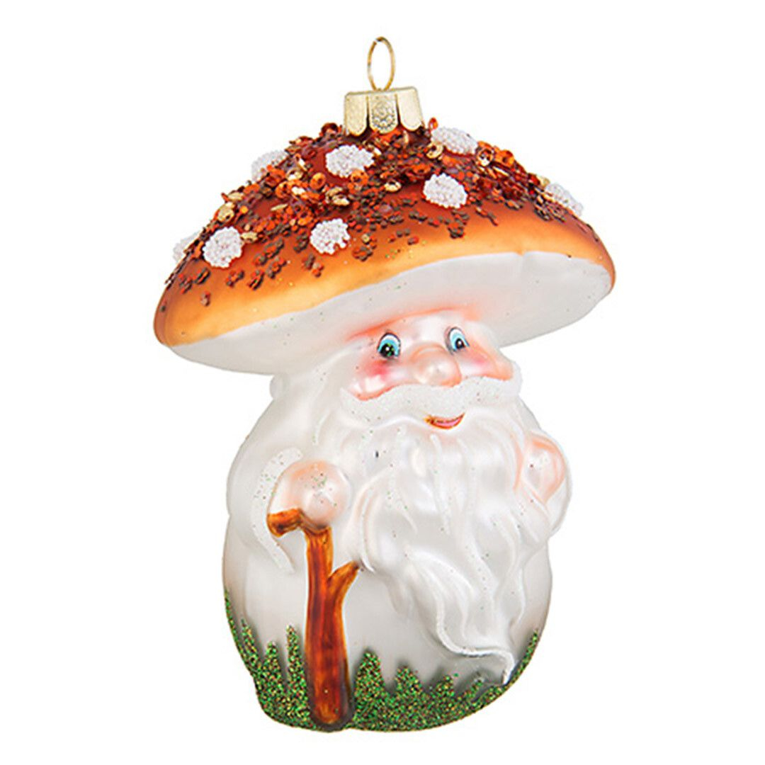 Ёлочная игрушка Гриб сказочный Holiday Classics | Фото 1