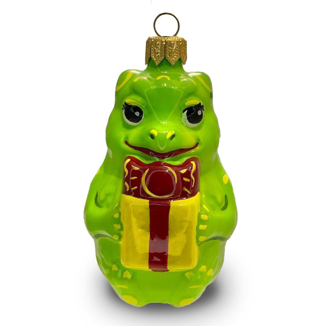 Ёлочная игрушка Дракоша, Ленигрушка, 9 см | Фото 1