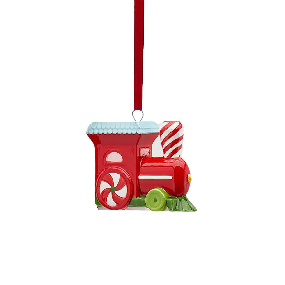 Елочная игрушка Поезд EDG, 6*9*14 см | Фото 1