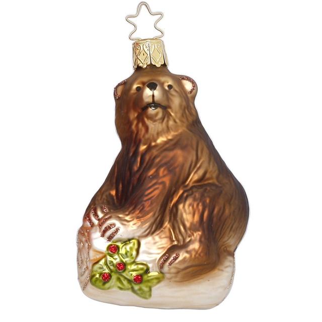 Ёлочная игрушка Медведь Inge Glas