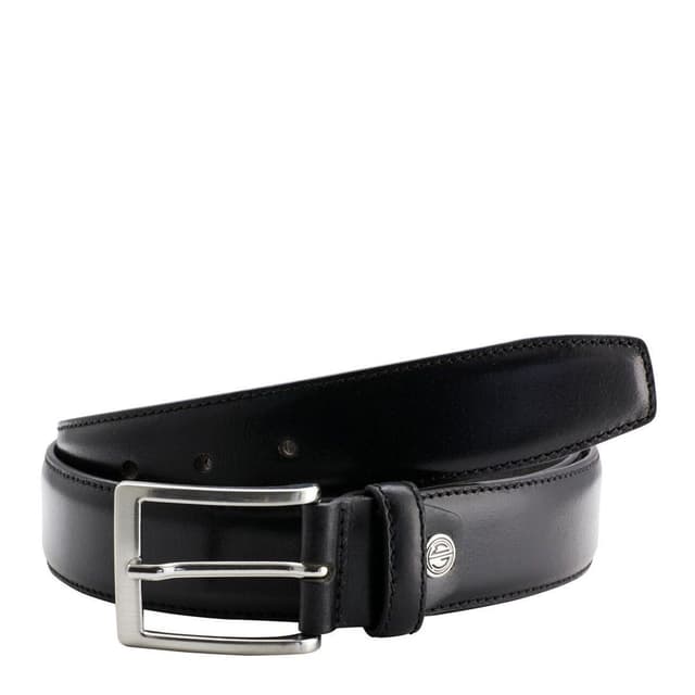 Мужской ремень с отстрочкой Lindenmann