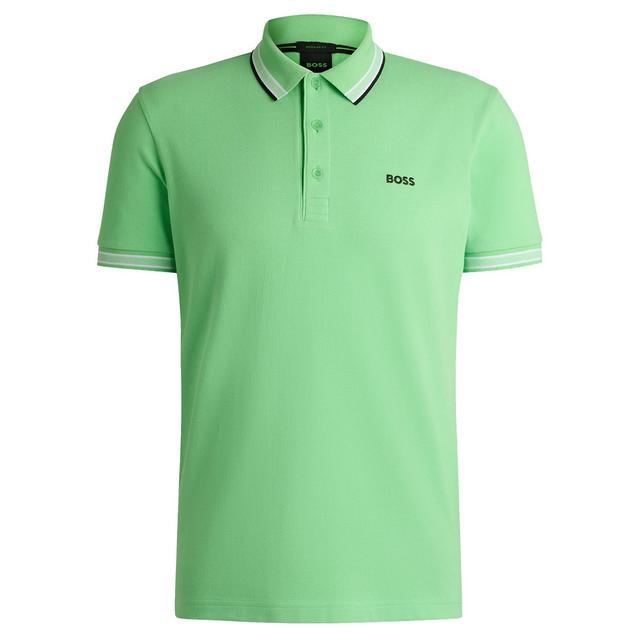 Мужское поло из хлопка BOSS Green