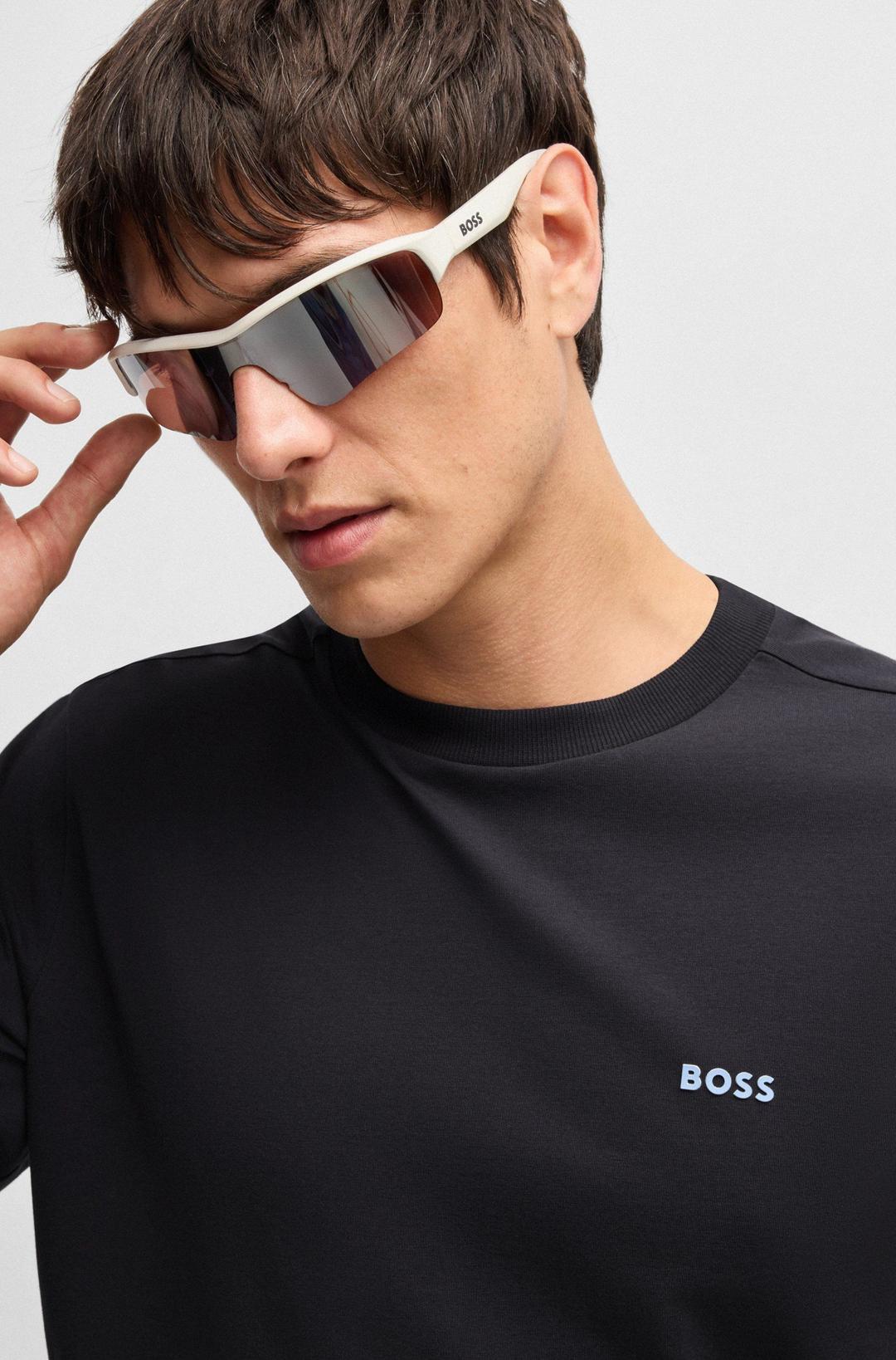 Мужской лонгслив из эластичного хлопка BOSS Green | Фото 4