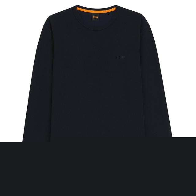 Мужской фактурный лонгслив BOSS Orange