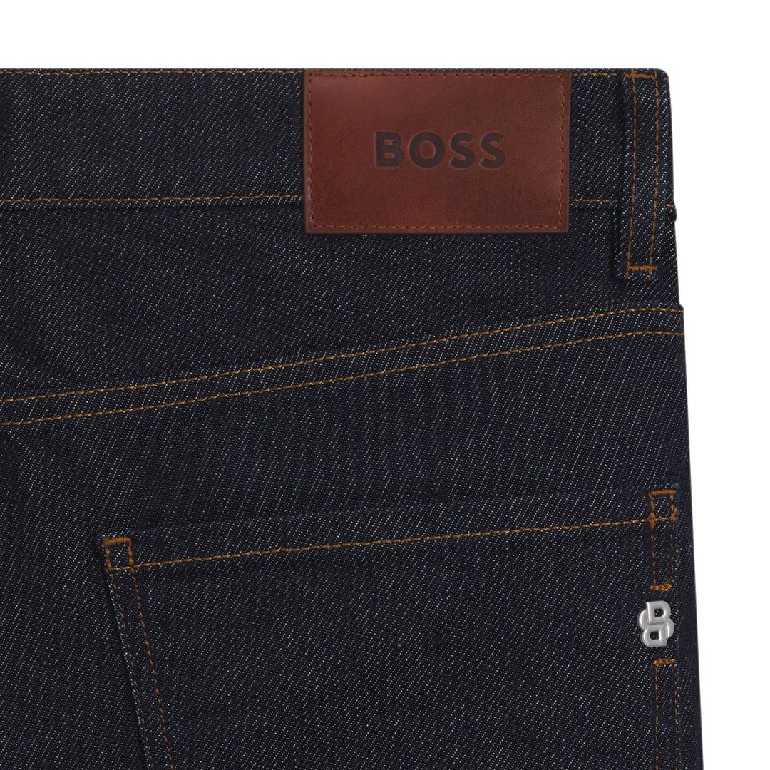 Мужские прямые джинсы BOSS Black | Фото 4