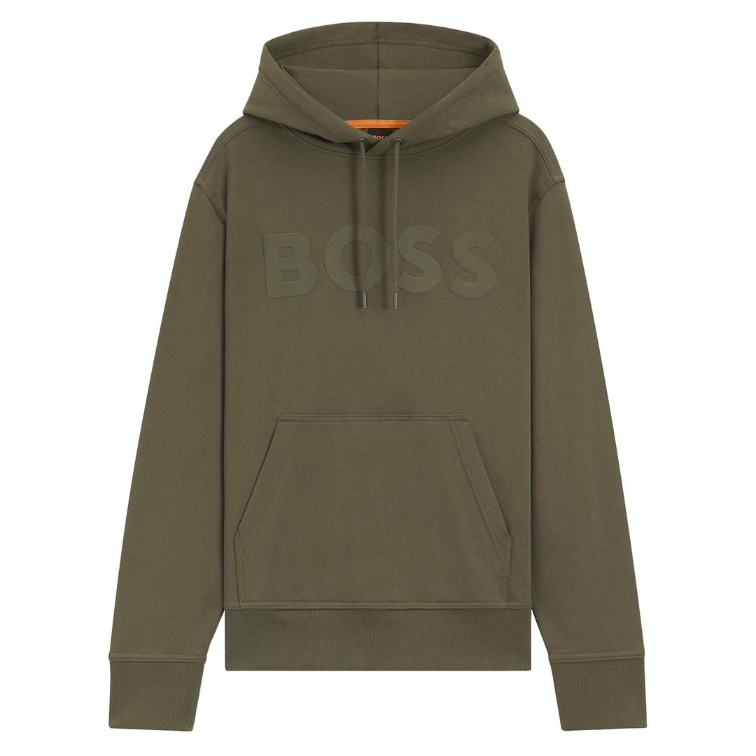 Мужское худи из хлопка BOSS Orange | Фото 1