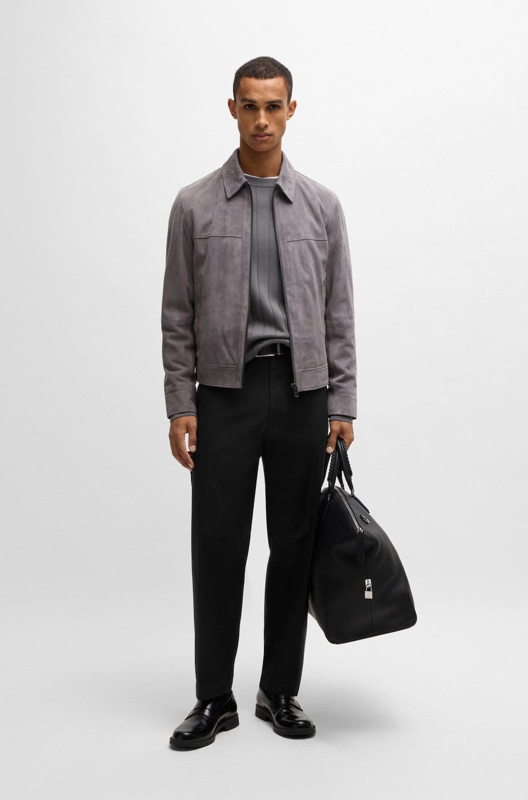 Мужские брюки из хлопка BOSS | Фото 6