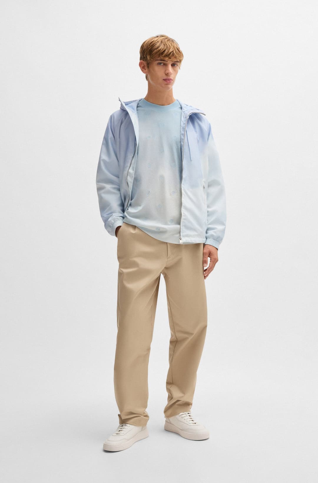 Мужская футболка с монограммой BOSS | Фото 5