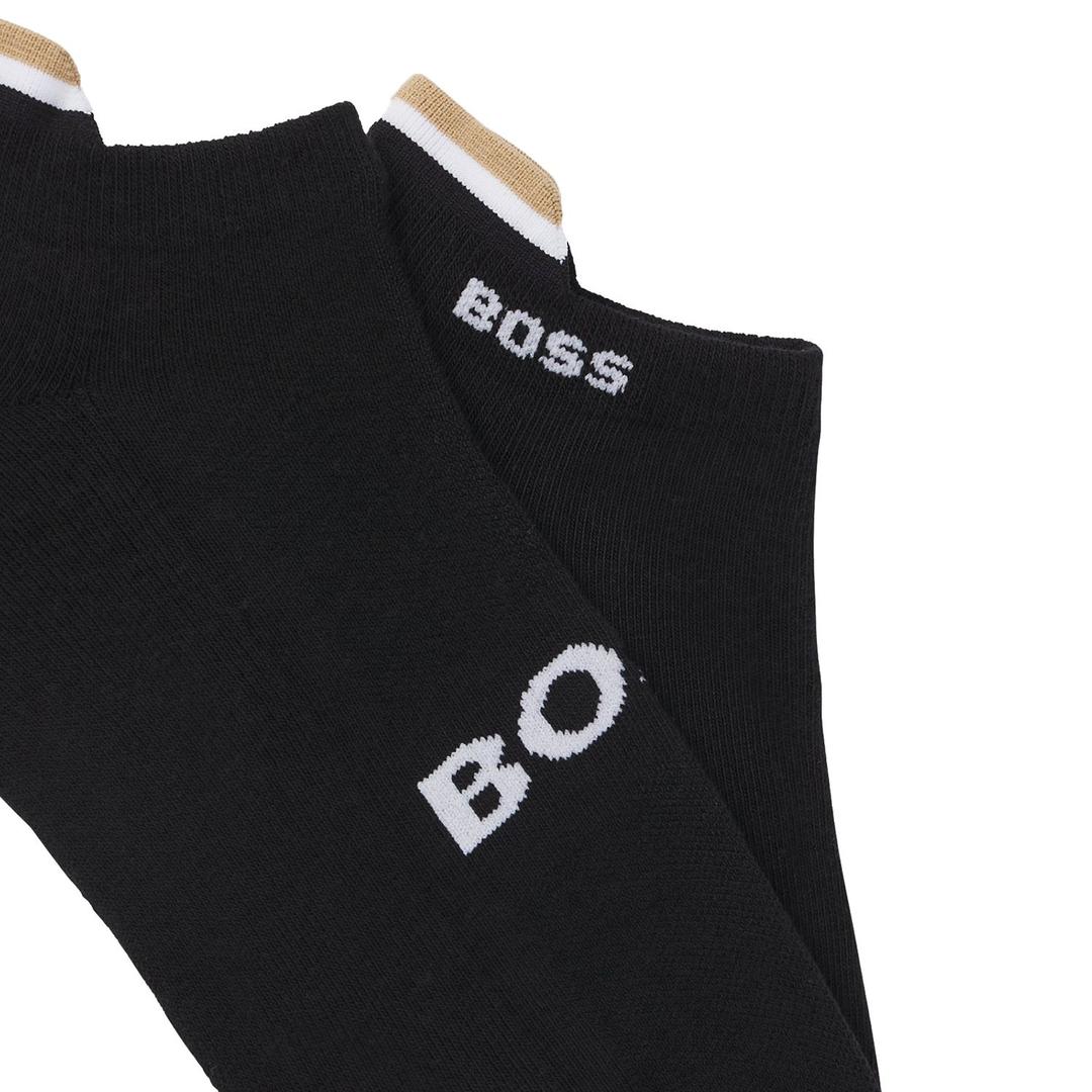 Мужские черные носки BOSS | Фото 2