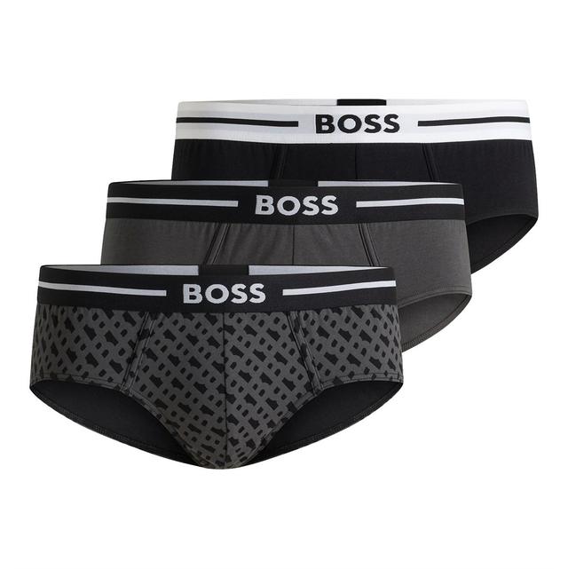 Мужские трусы-брифы BOSS Black