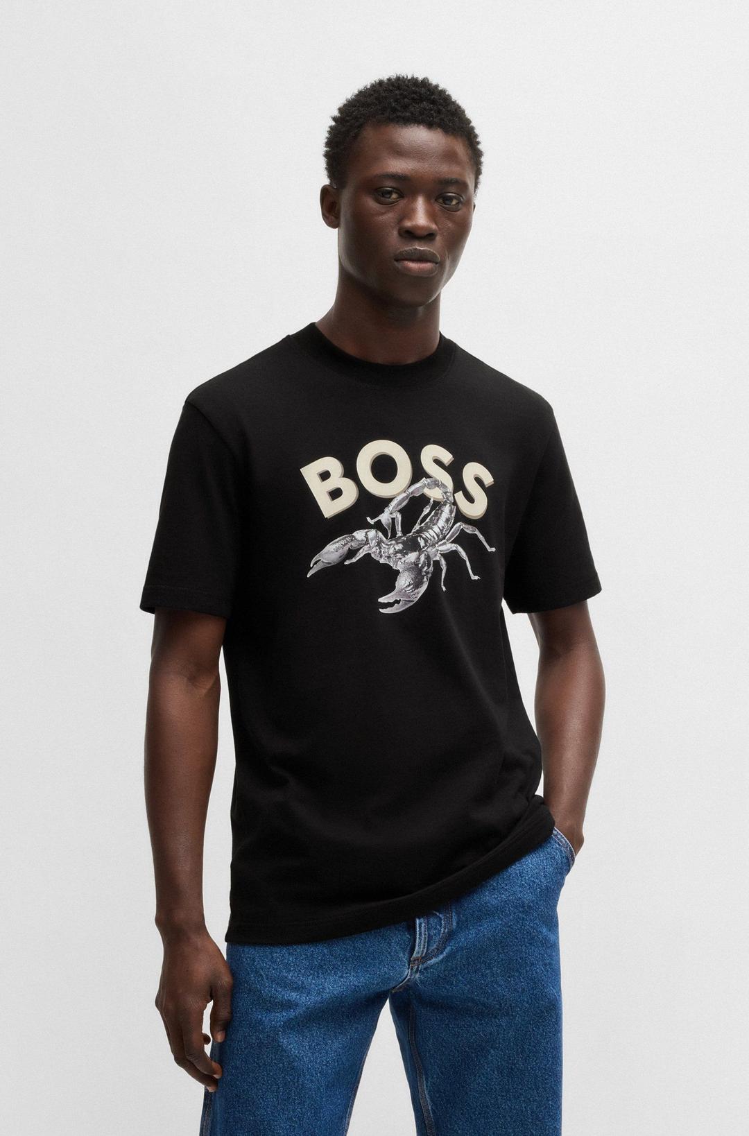 Мужская футболка с фото-печатью BOSS Orange | Фото 2