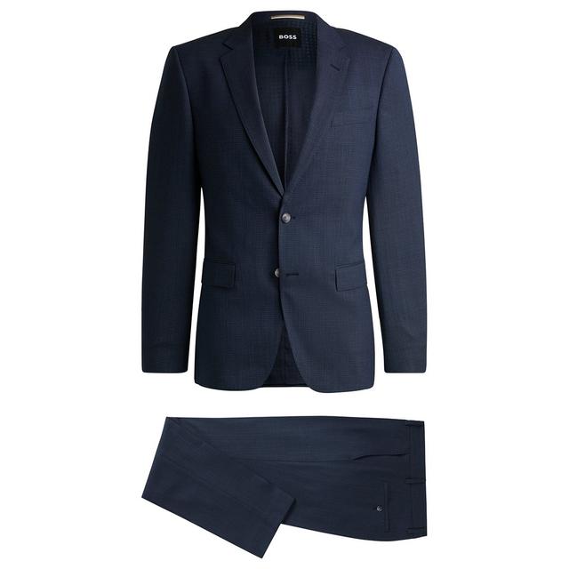 Мужской классический костюм BOSS Black