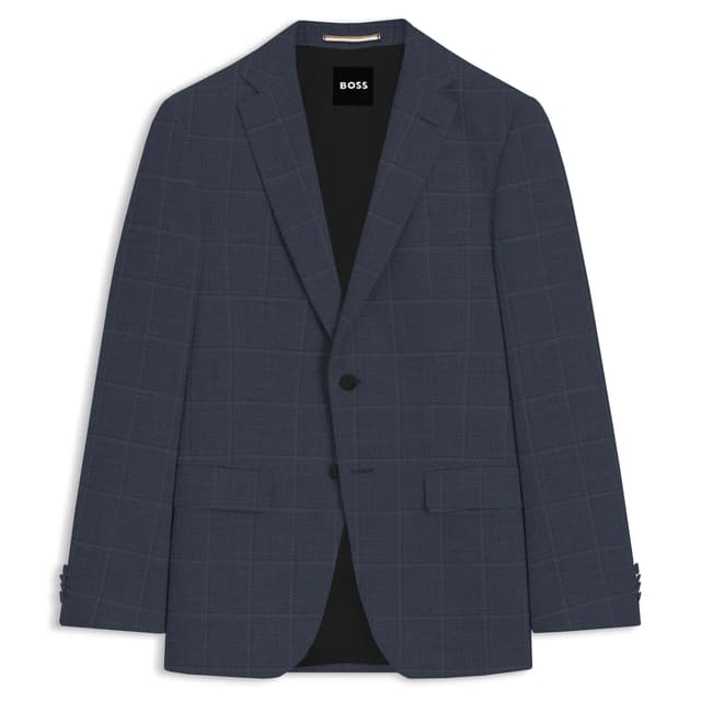 Мужской пиджак в клетку BOSS Black 