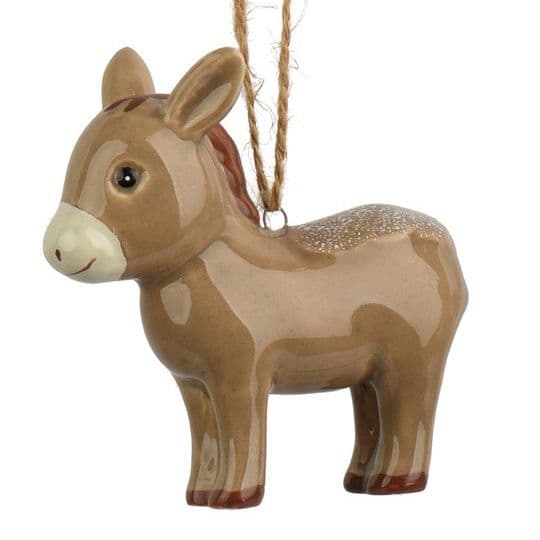 Ёлочная игрушка Ослик Kaemingk  
