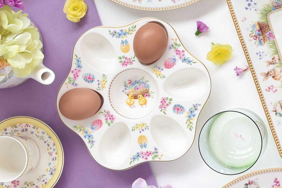 Тарелка для яиц Easy Life, Spring Bloom 21 см | Фото 2