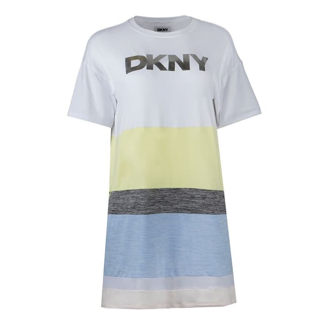 Женское платье в полоску DKNY