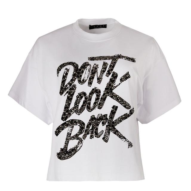  Женская футболка со стразами KAOS