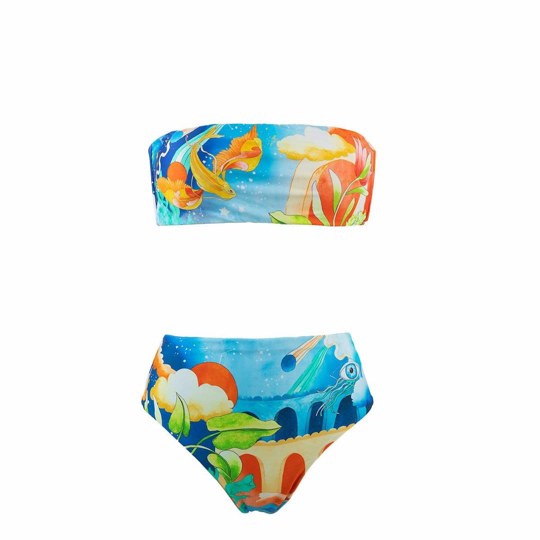 Раздельный купальник Seafolly Aquarius | Фото 1