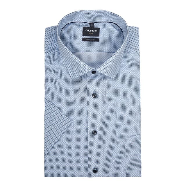 Мужская сорочка c короткими рукавами Olymp Luxor