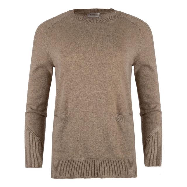 Женский кашемировый джемпер с карманами MIR CASHMERE