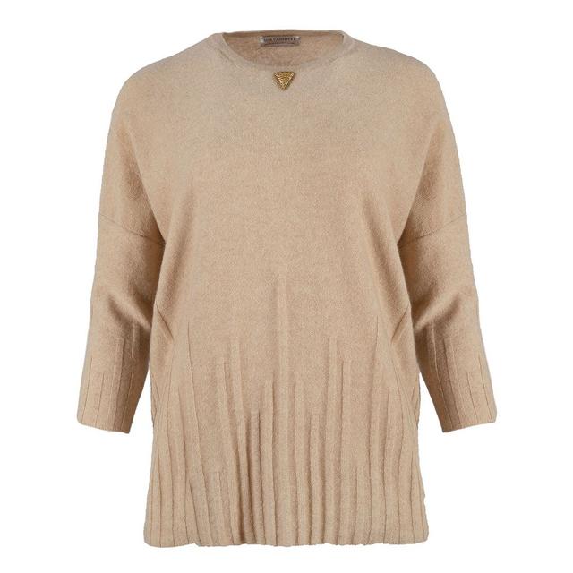 Женский кашемировый джемпер с рукавами 3/4 MIR CASHMERE