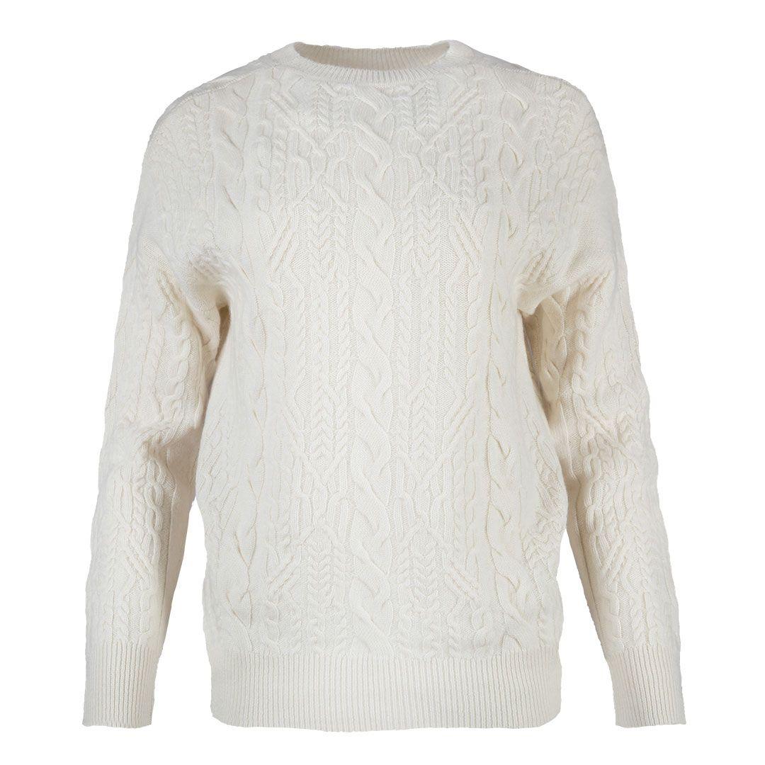 Женский кашемировый джемпер с косами MIR CASHMERE | Фото 1