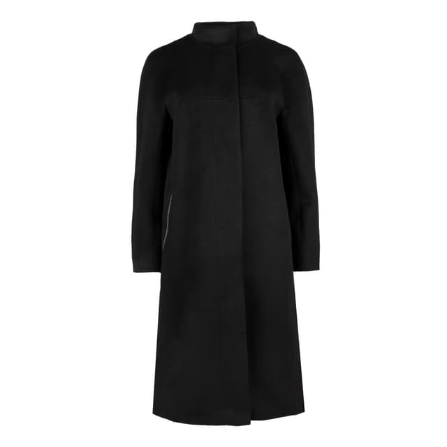 Женское пальто с воротником-стойка Dolche Moda      