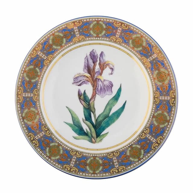 Декоративная тарелка ИФЗ Фиалка надрезанная