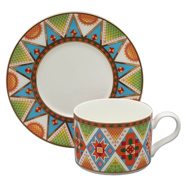 Чайная пара ИФЗ Петушки-Гребешки, 250 мл