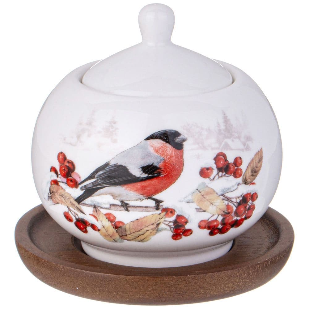 Сахарница Снегири, 380 мл | Фото 1
