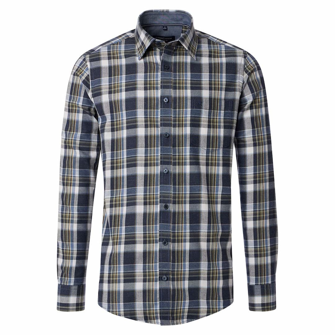 Мужская рубашка в клетку Casa Moda | Фото 1