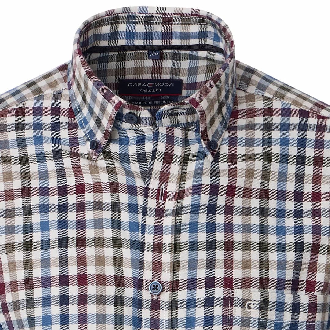Мужская фланелевая рубашка Casa Moda | Фото 3