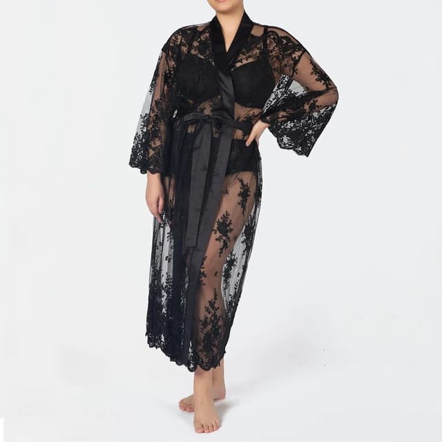 Кружевной халат Rya Darling Plus Robe