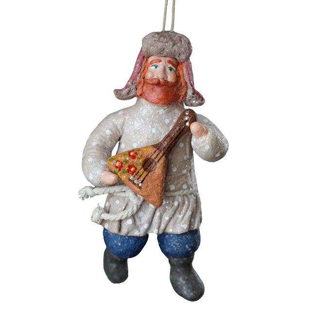 Ёлочная игрушка Дедушка Кузьминская игрушка