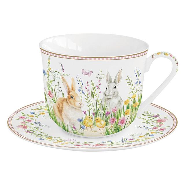 Чайная пара Easy Life, Happy Easter 370 мл