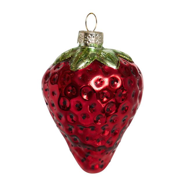 Ёлочная игрушка Земляника Альба Holiday Classics